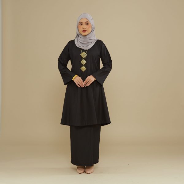 KEMBOJA KURUNG PAHANG - BLACK