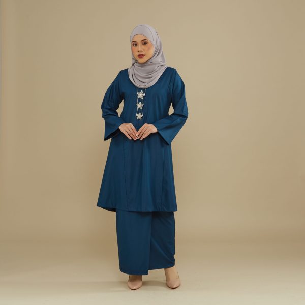 KEMBOJA KURUNG PAHANG - TEAL