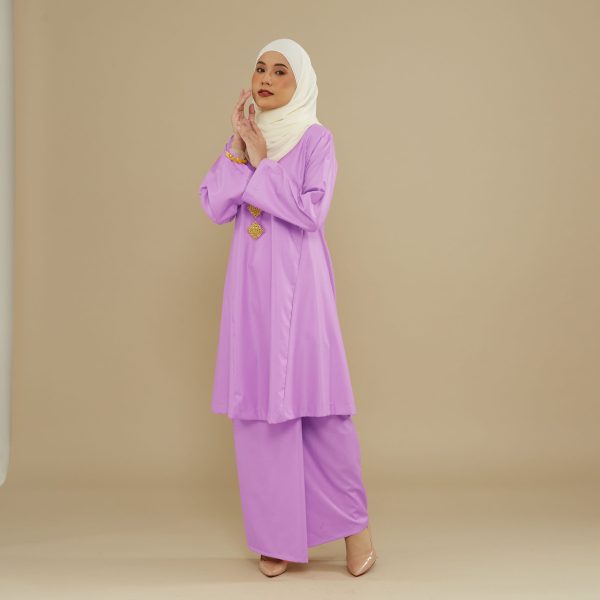 KEMBOJA KURUNG PAHANG - LILAC