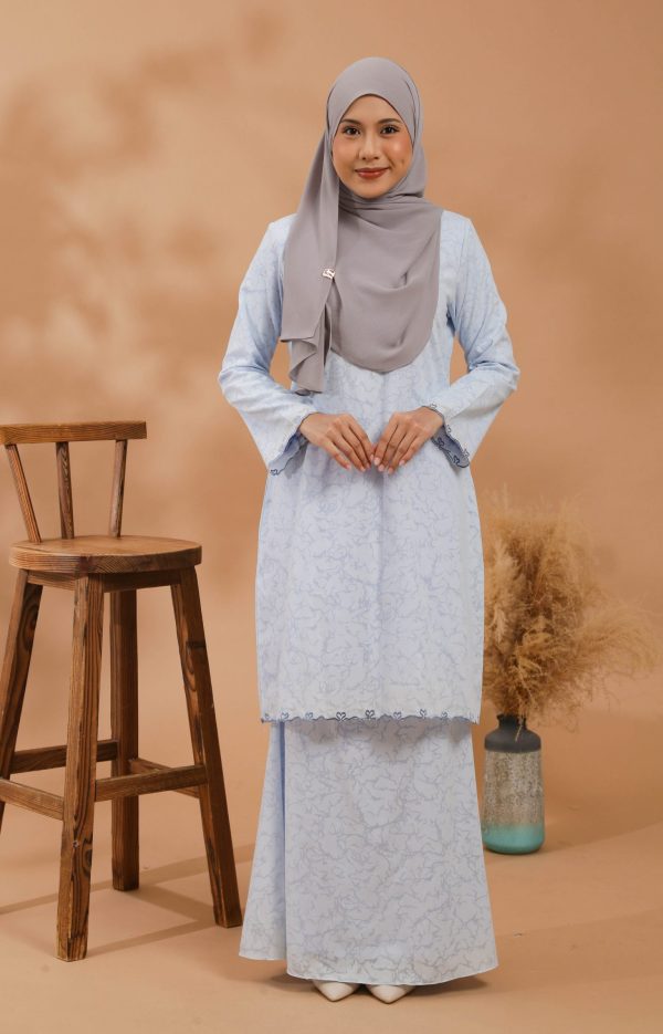 KEJORA KURUNG MODEN - BABY BLUE