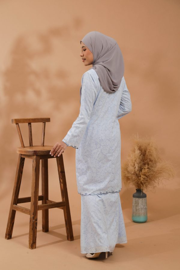 KEJORA KURUNG MODEN - BABY BLUE - Image 4