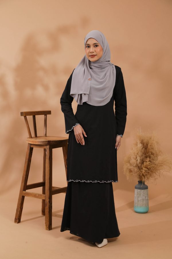 KEJORA KURUNG MODEN - BLACK - Image 2